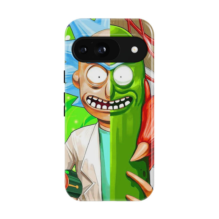 Rick Pickle Rick And Morty Google Pixel 9 | 10 Pro Case