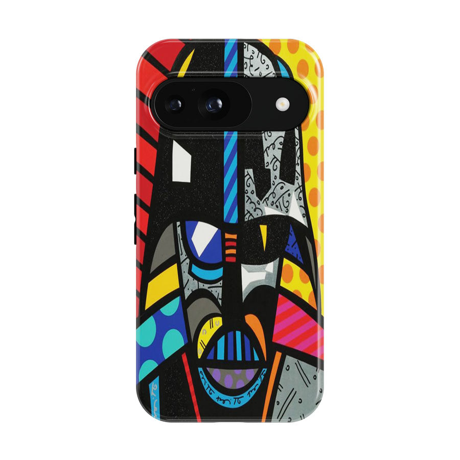 Romero Britto Darth Vader Star Wars Wallpaper Google Pixel 9 | 10 Pro Case