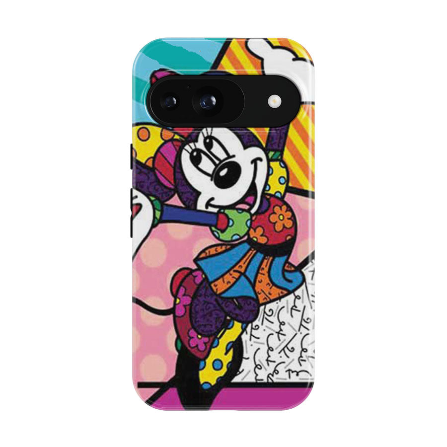 Romero Britto Minnie Mouse Google Pixel 9 | 10 Pro Case
