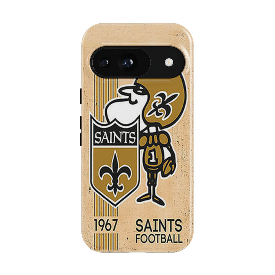 Saints Football Logo Google Pixel 9 | 10 Pro Case
