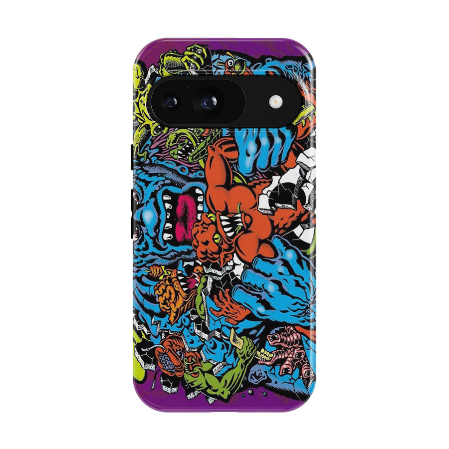 Santa Cruz Skateboard Art Google Pixel 9 | 10 Pro Case