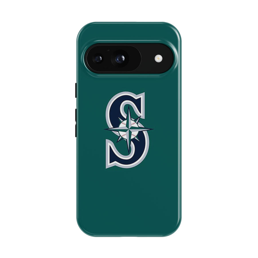 Seattle Mariners Logo Green Google Pixel 9 | 10 Pro Case