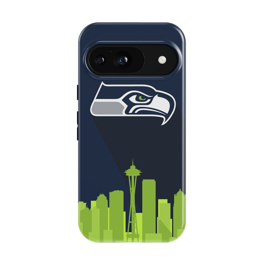 Seattle Seahawks Logo Google Pixel 9 | 10 Pro Case