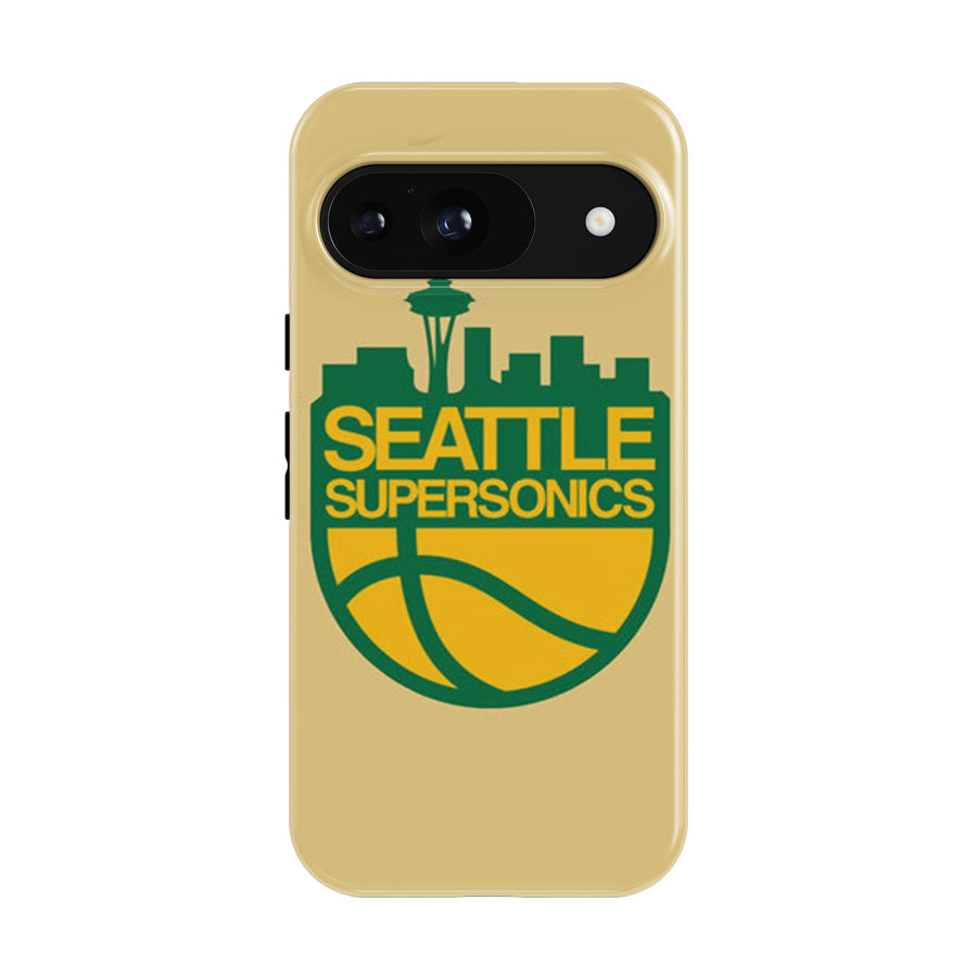 Seattle Supersonics Emblem Google Pixel 9 | 10 Pro Case