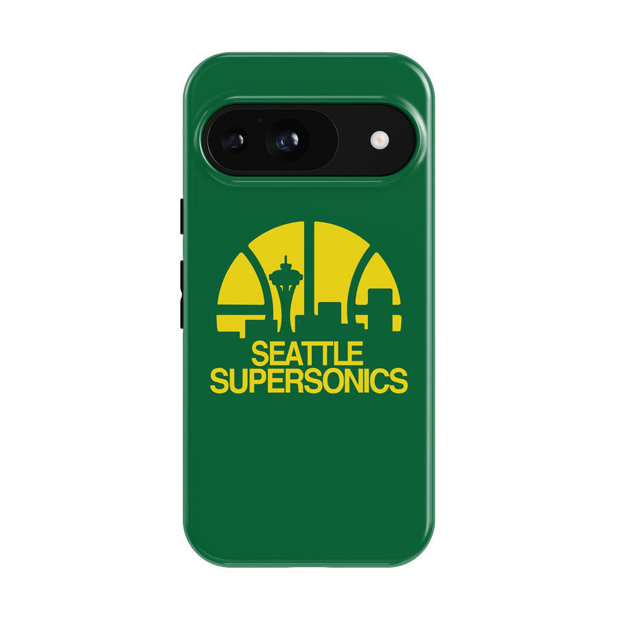 Seattle Supersonics Logo Google Pixel 9 | 10 Pro Case