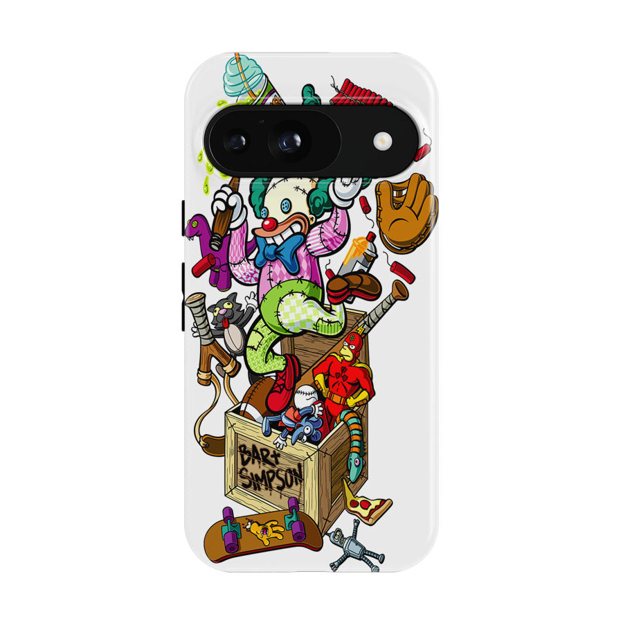 Simpsons Bar Santa Cruz Art Google Pixel 9 | 10 Pro Case