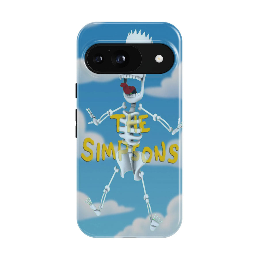 Skeleton Bart Simpsons Google Pixel 9 | 10 Pro Case