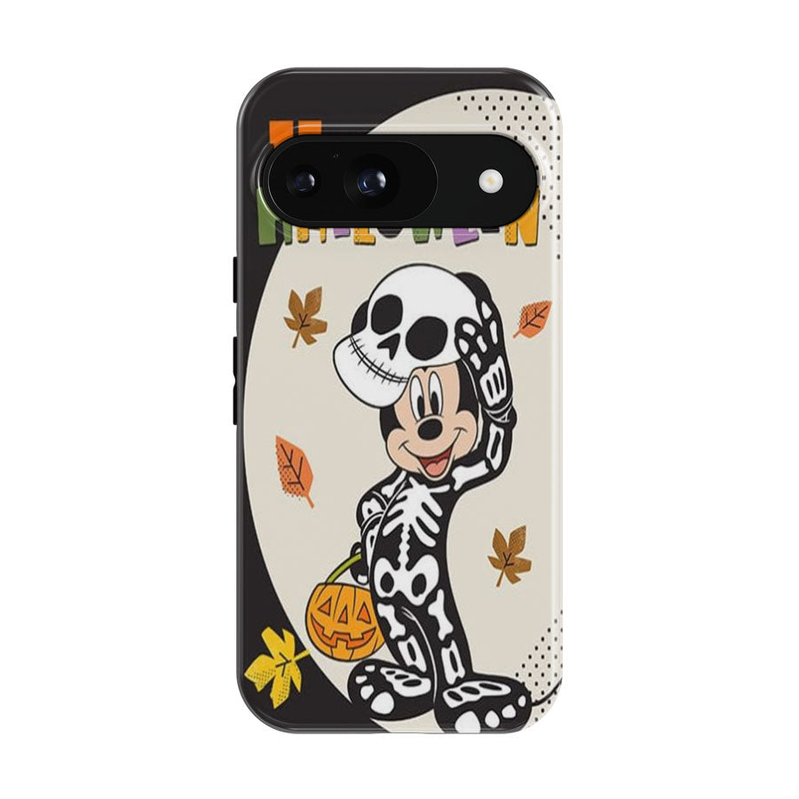 Skeleton Mickey Happy Halloween Google Pixel 9 | 10 Pro Case