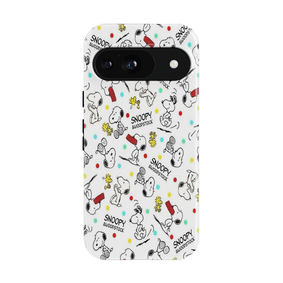 Snoopy And Woodstock Google Pixel 9 | 10 Pro Case