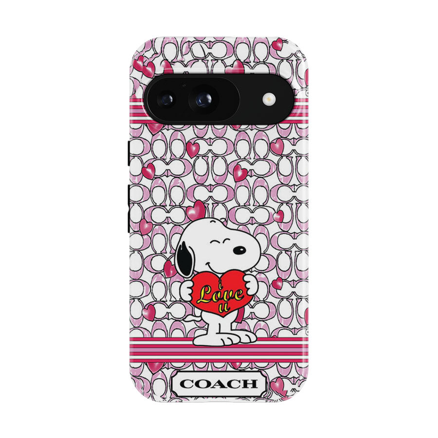 Snoopy Coach Google Pixel 9 | 10 Pro Case