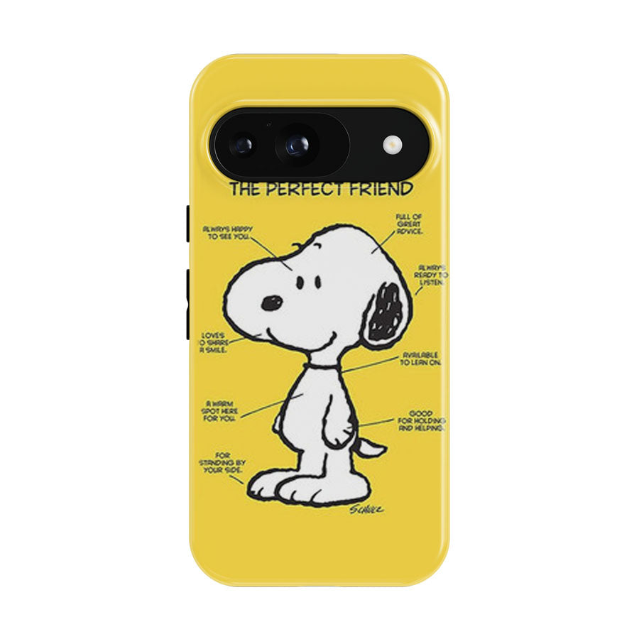 Snoopy Dog Perfect Friend Google Pixel 9 | 10 Pro Case