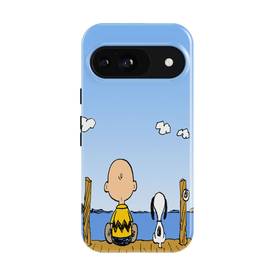 Snoopy Fishing Google Pixel 9 | 10 Pro Case