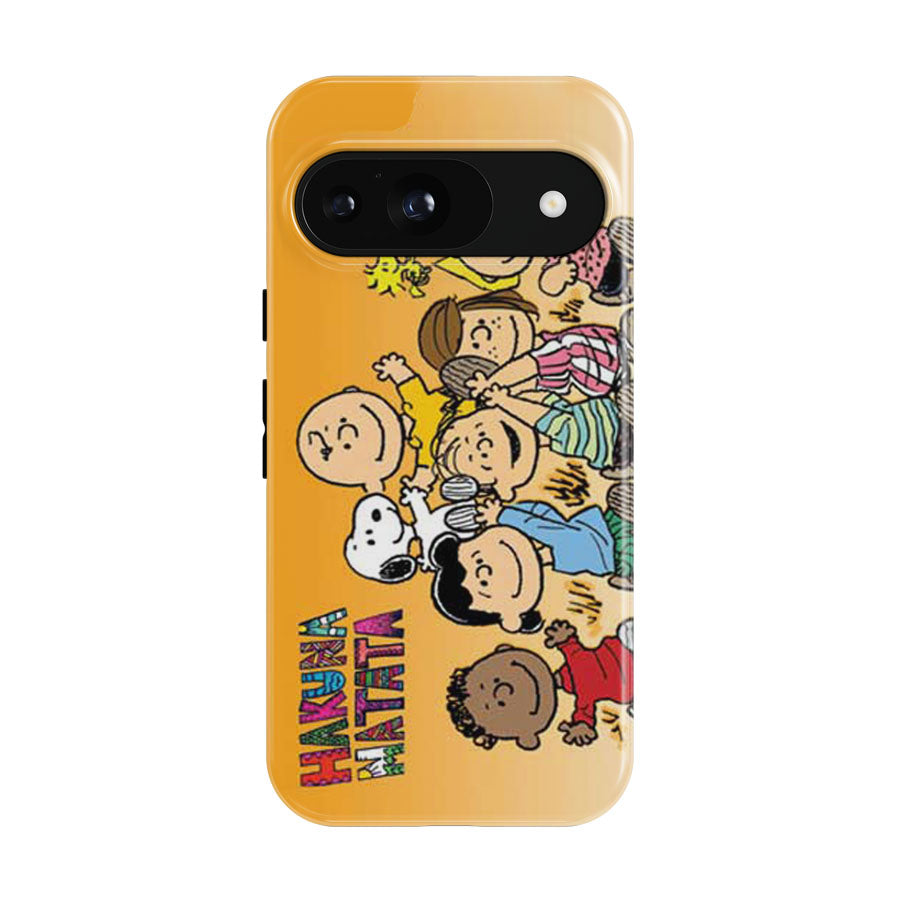 Snoopy Hakuna Orange Google Pixel 9 | 10 Pro Case