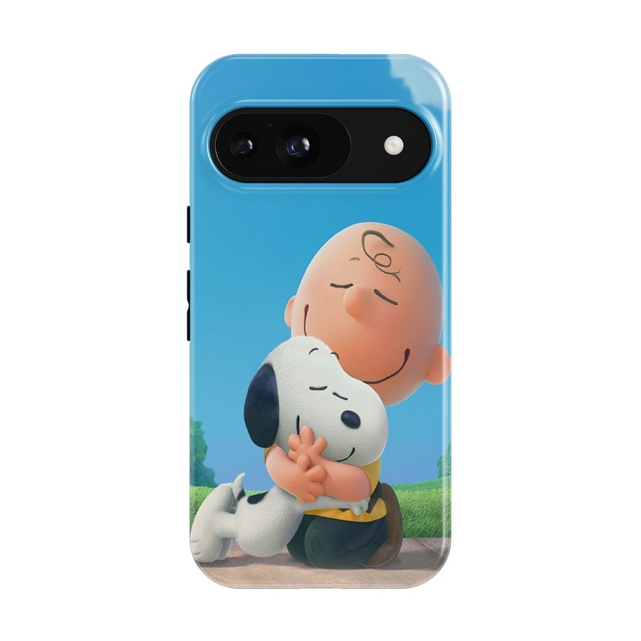 Snoopy Hug Charlie Brown Google Pixel 9 | 10 Pro Case