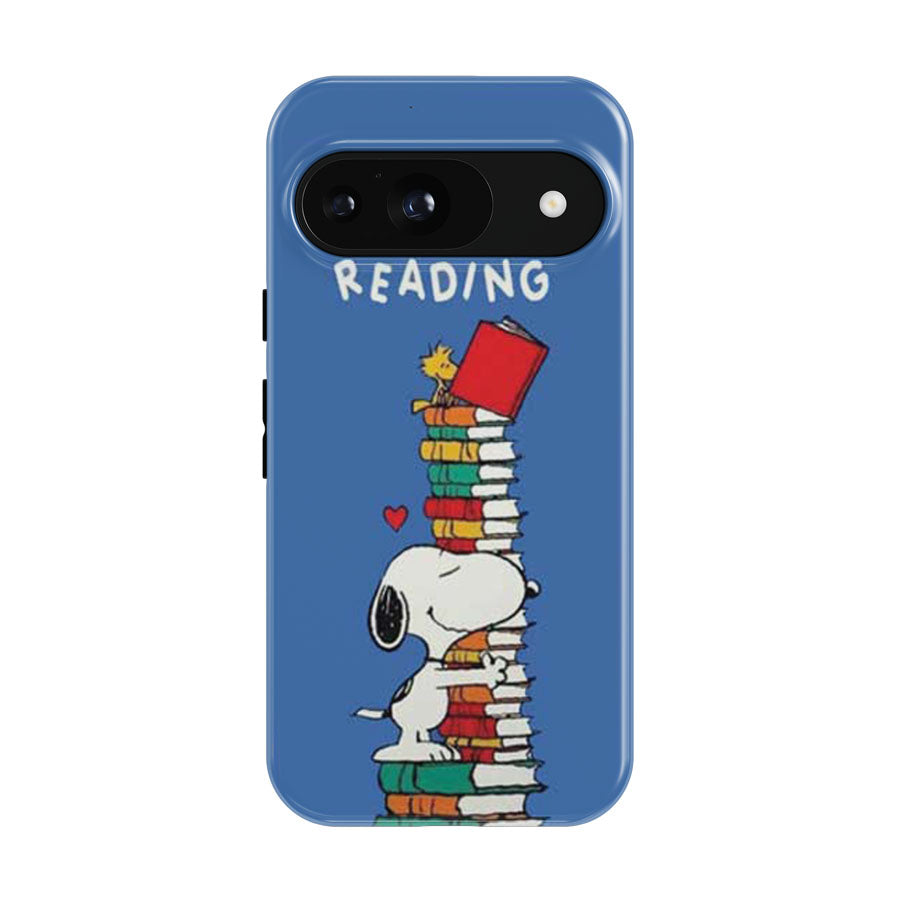 Snoopy I Love Reading Google Pixel 9 | 10 Pro Case