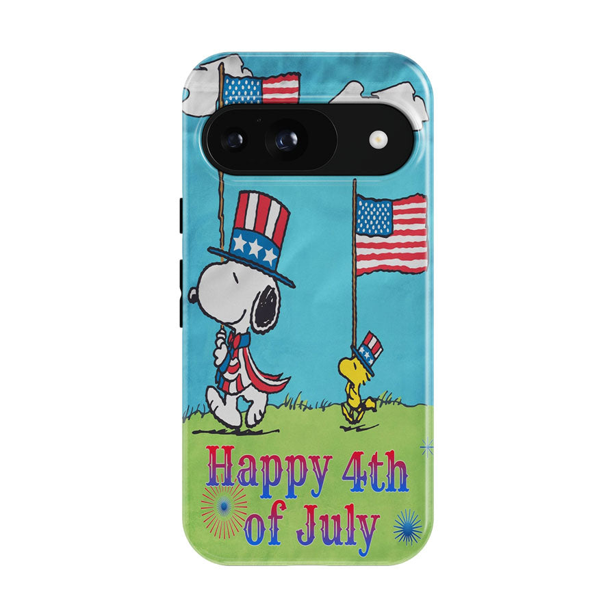 Snoopy Patriotic July 4Th Google Pixel 9 | 10 Pro Case