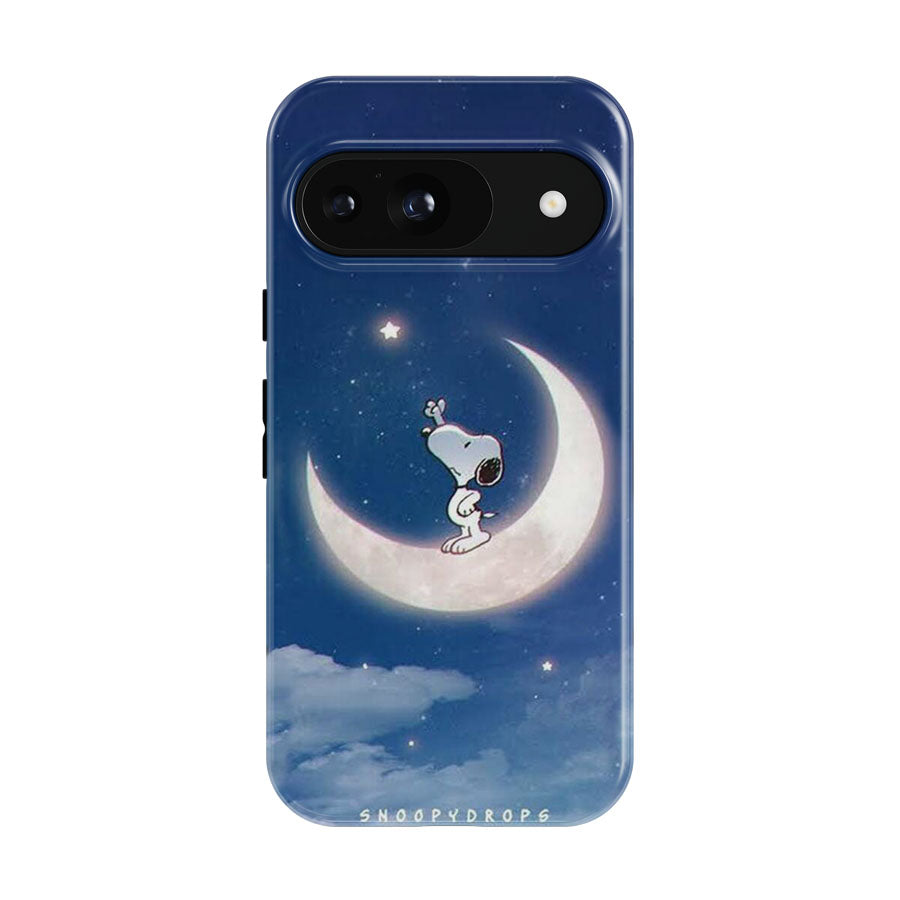 Snoopy Peanuts In Moon Google Pixel 9 | 10 Pro Case
