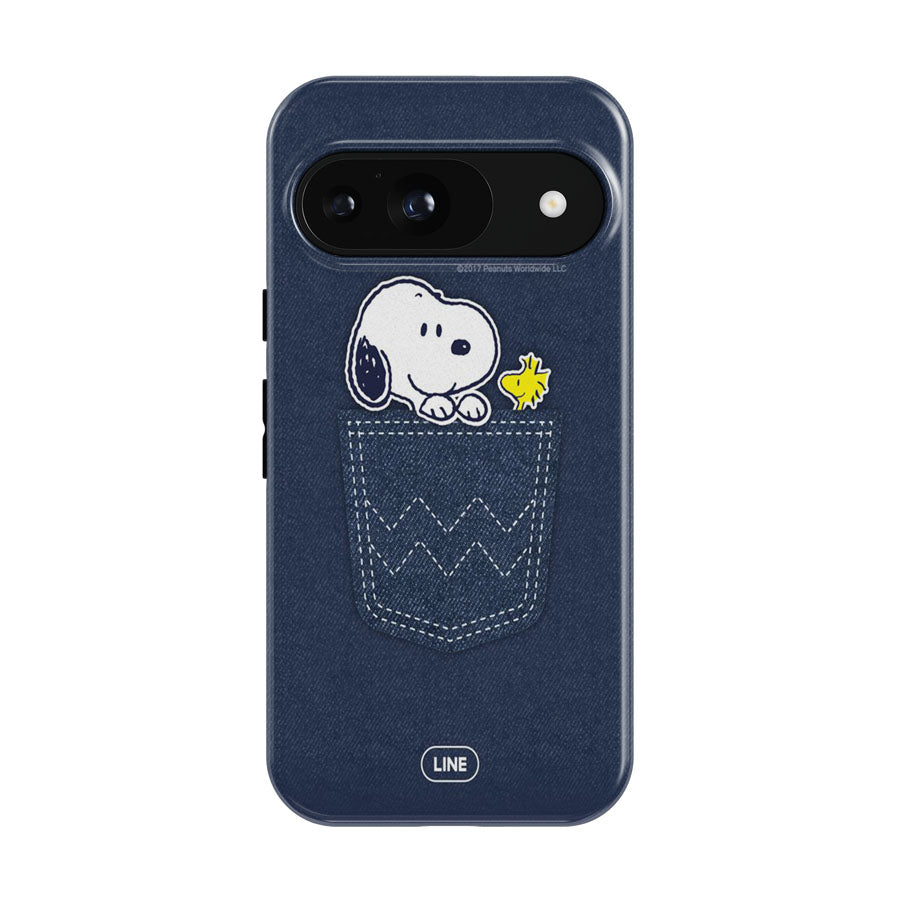 Snoopy Pocket Friend Google Pixel 9 | 10 Pro Case