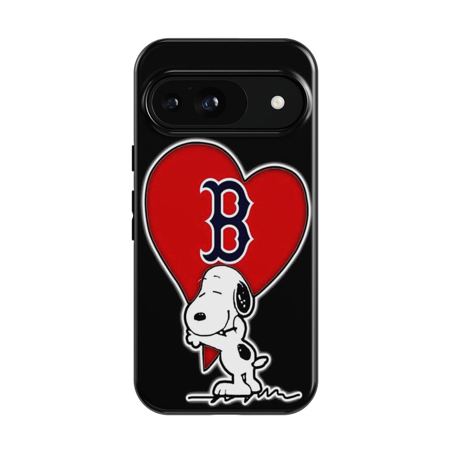 Snoopy Steelers Love Google Pixel 9 | 10 Pro Case
