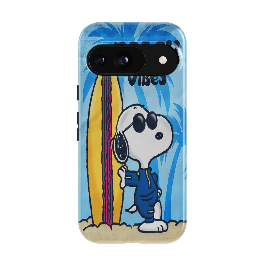 Snoopy Summer Beach Google Pixel 9 | 10 Pro Case
