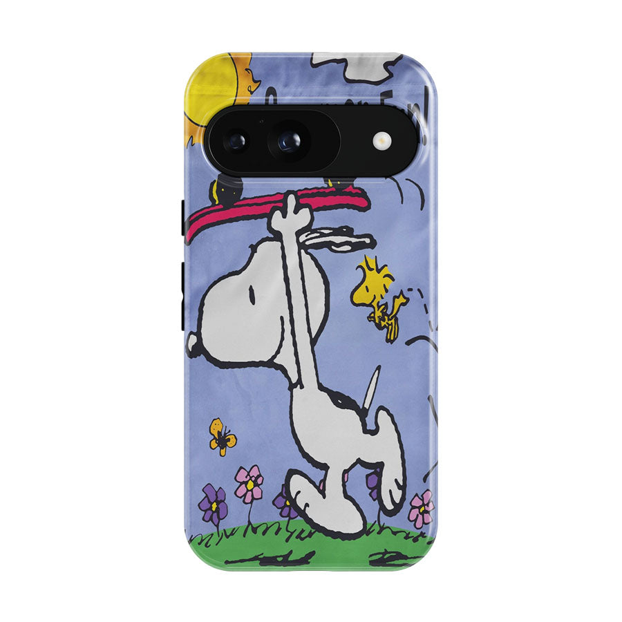 Snoopy Summer Flag Peanuts Google Pixel 9 | 10 Pro Case