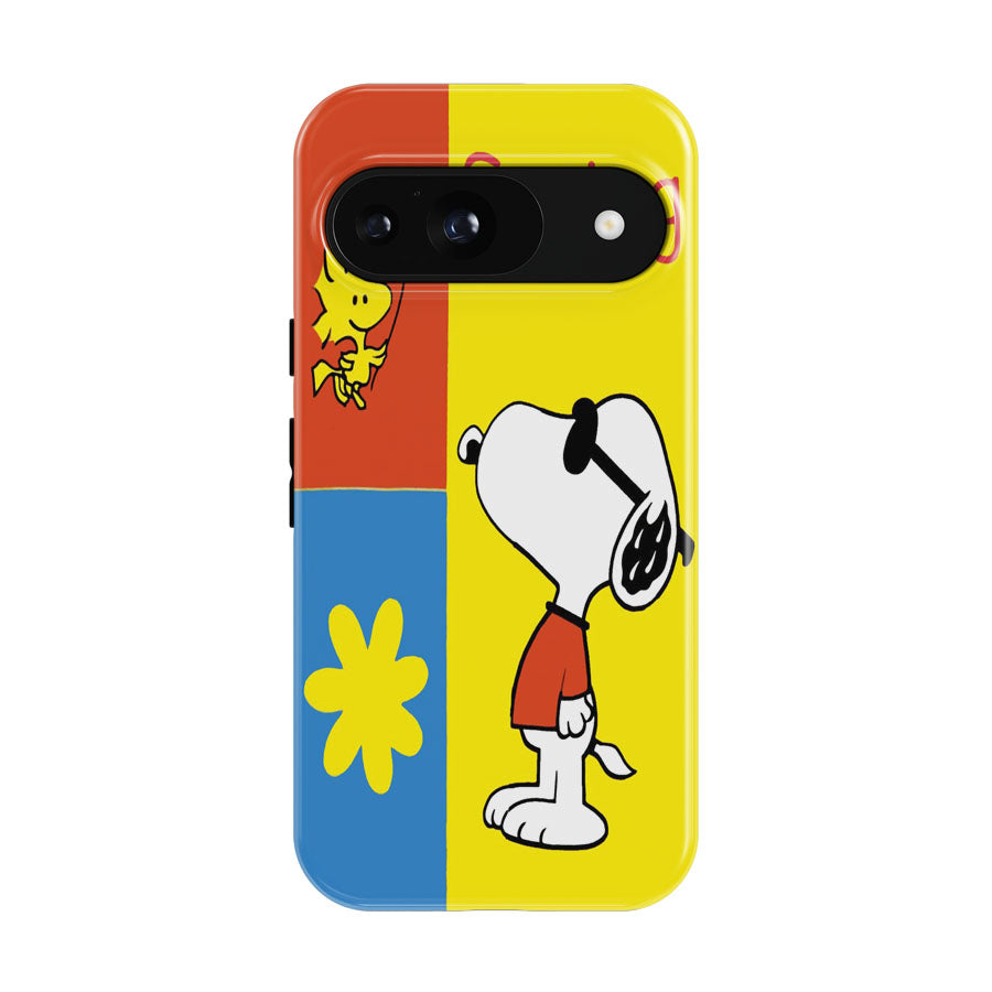 Snoopy Woodstock Spring Google Pixel 9 | 10 Pro Case