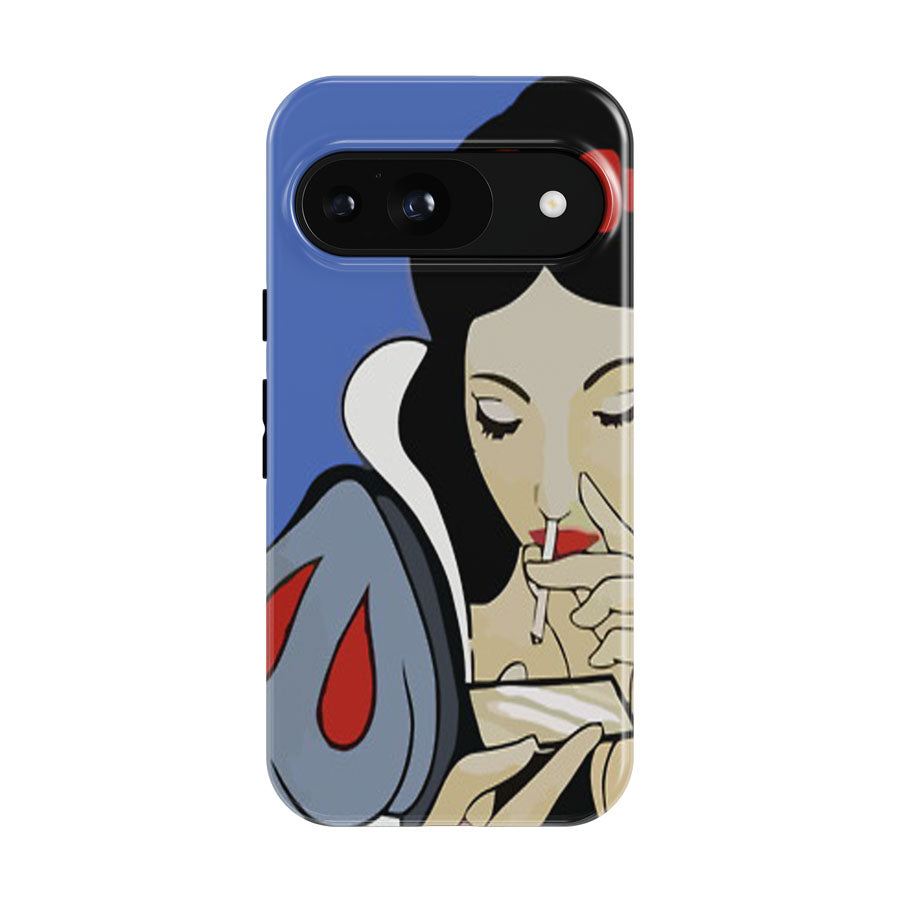 Snow White Punk Smoking Google Pixel 9 | 10 Pro Case
