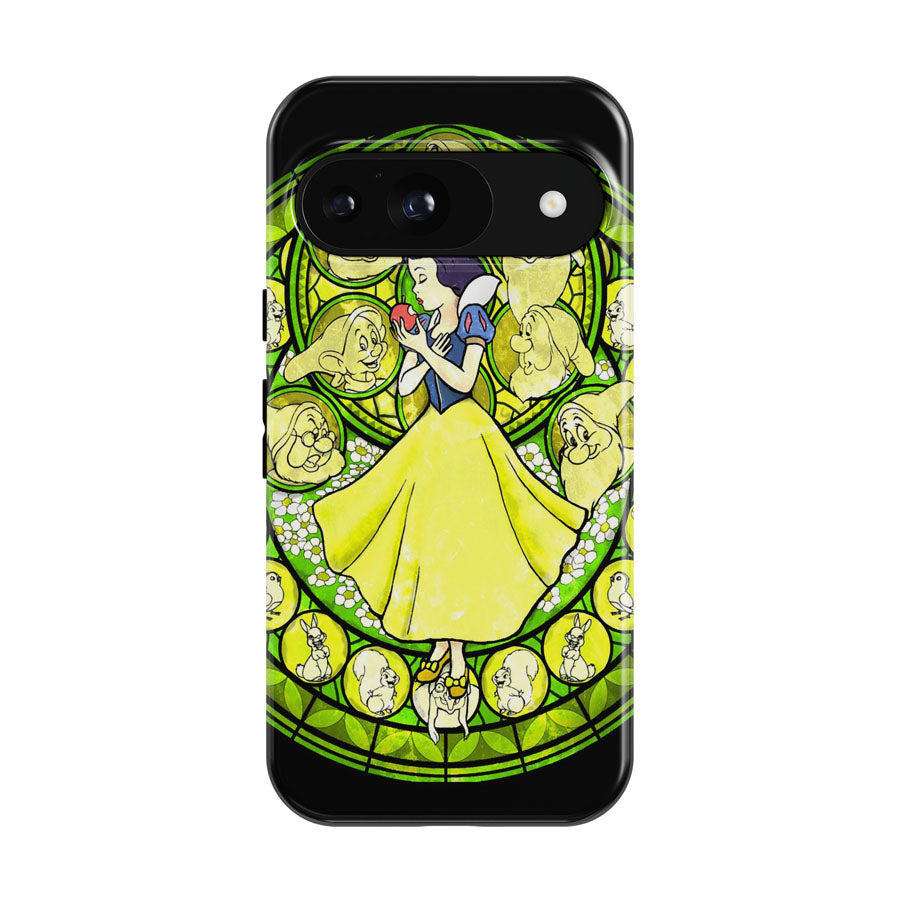 Snow White Stained Glass Google Pixel 9 | 10 Pro Case
