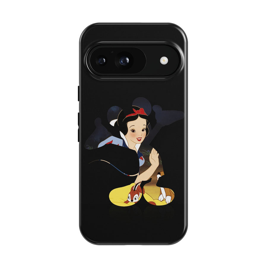 Snow White X Mickey Silhouette Google Pixel 9 | 10 Pro Case