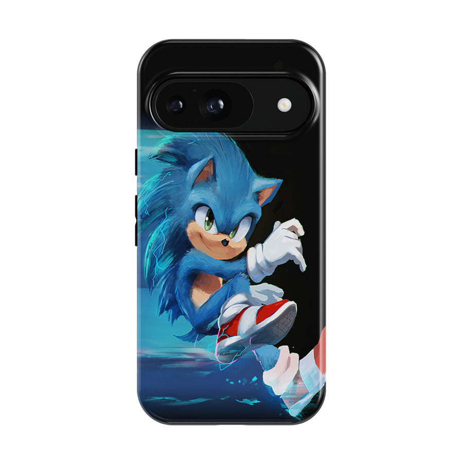 Sonic The Hedgehog Artwork Run Google Pixel 9 | 10 Pro Case