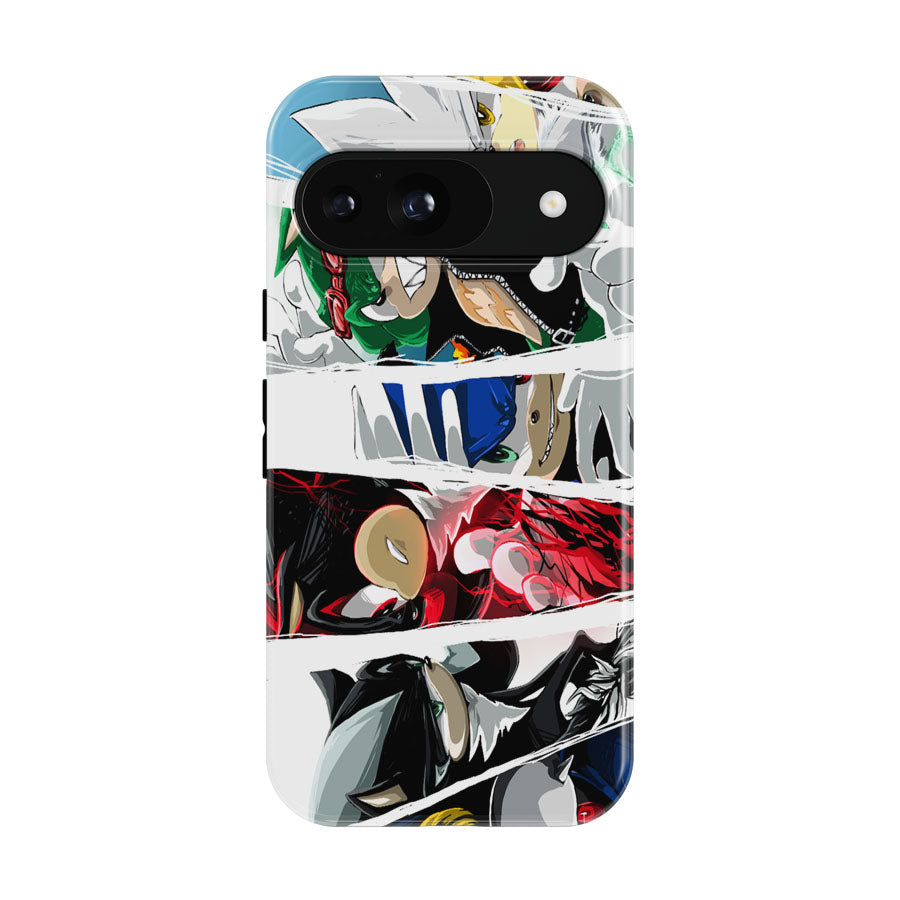 Sonic The Hedgehog Characters Google Pixel 9 | 10 Pro Case