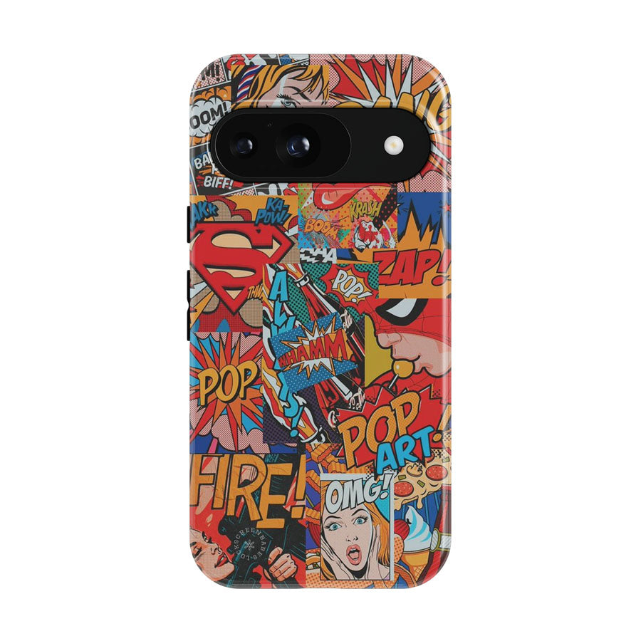 Sound Quotes In Comic Marvel Google Pixel 9 | 10 Pro Case