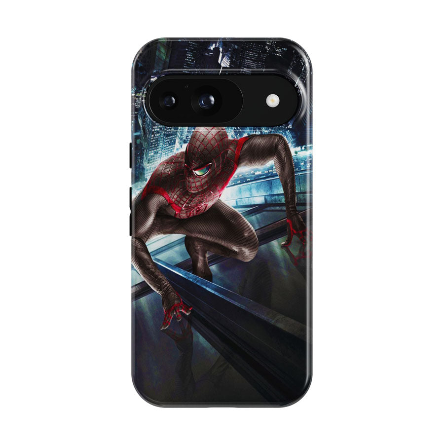 Spider Man Dark Red Google Pixel 9 | 10 Pro Case
