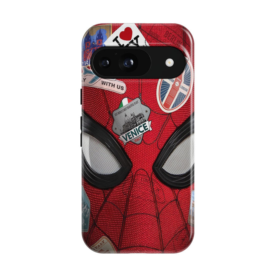 Spider Man Far From Home Poster Mask Google Pixel 9 | 10 Pro Case