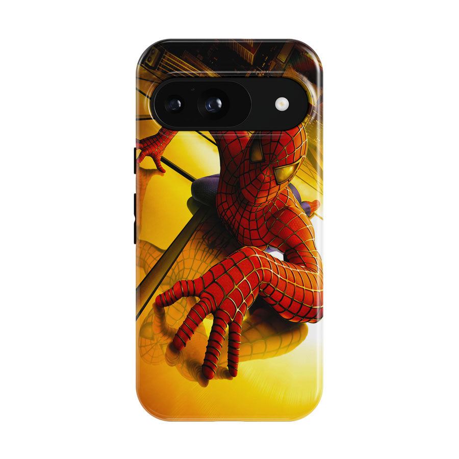 Spider Man Movie Cover Google Pixel 9 | 10 Pro Case