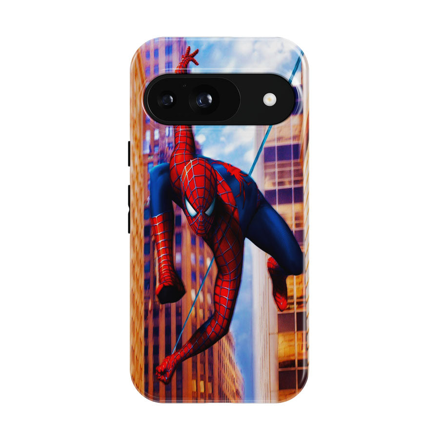 Spider Man Web Action Google Pixel 9 | 10 Pro Case