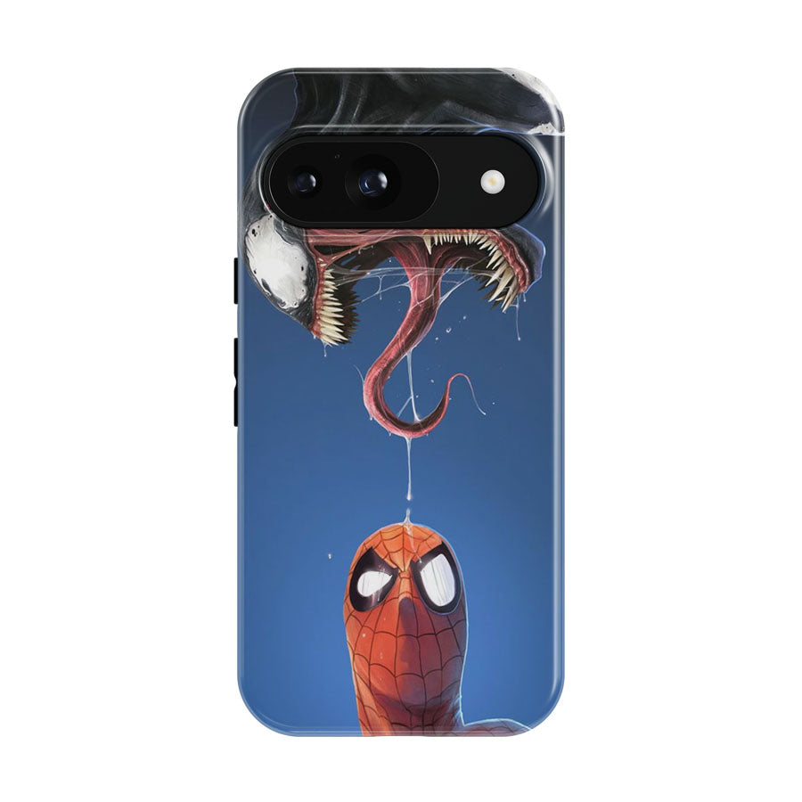 Spiderman Spit Tongue Venom Google Pixel 9 | 10 Pro Case
