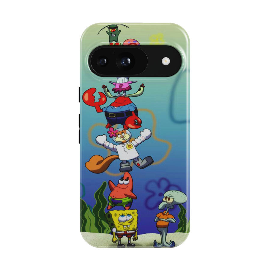 Spongbob Google Pixel 9 | 10 Pro Case