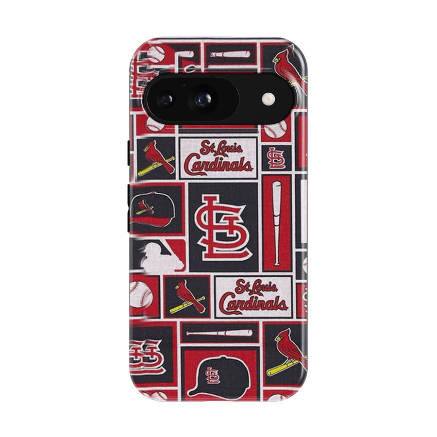 St Louis Cardinals Baseball Google Pixel 9 | 10 Pro Case