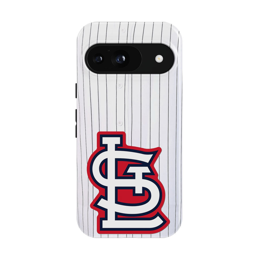 St Louis Cardinals Jersey White Google Pixel 9 | 10 Pro Case