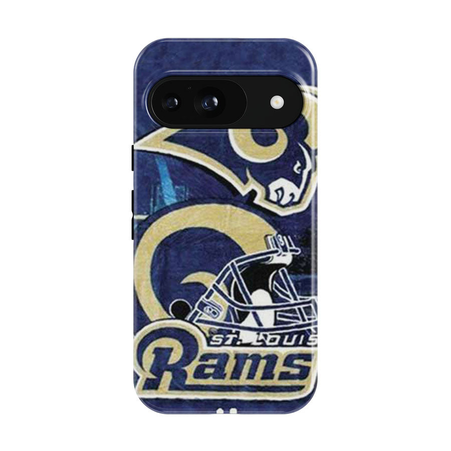 St Louis Rams Sketch Google Pixel 9 | 10 Pro Case