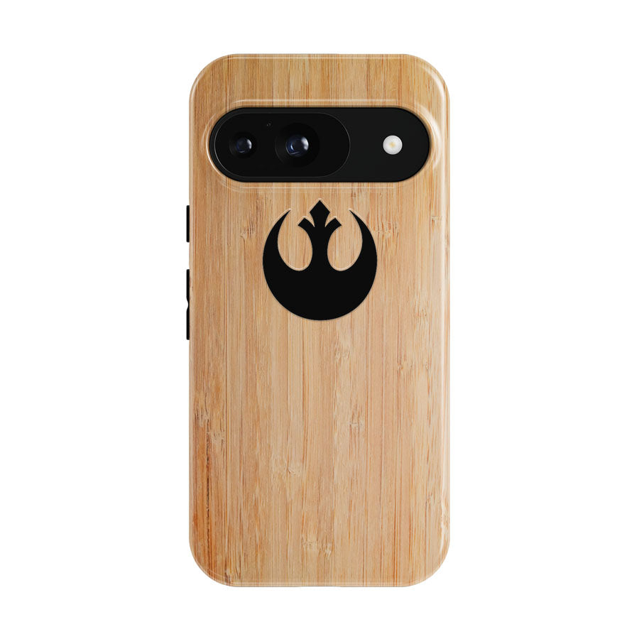 Star Wars Rebel Alliance Symbol Wood Google Pixel 9 | 10 Pro Case