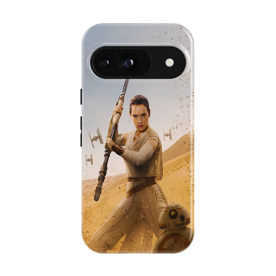 Star Wars Rey Fight Google Pixel 9 | 10 Pro Case