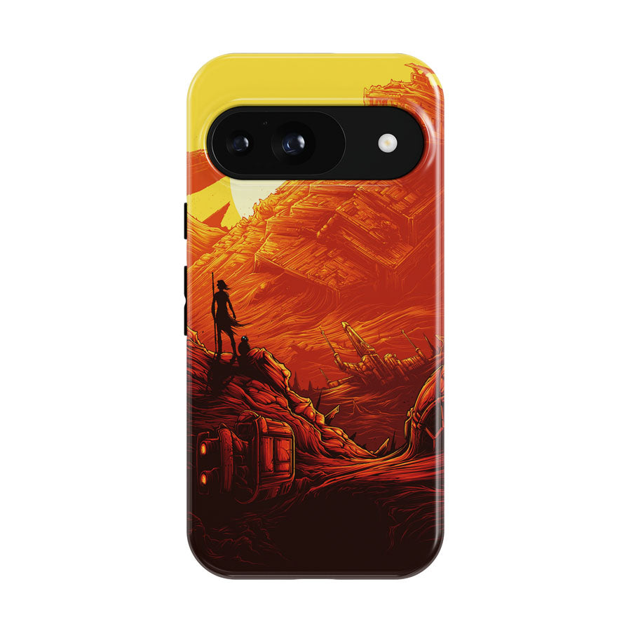 Star Wars The Force Awakens Jakku Google Pixel 9 | 10 Pro Case
