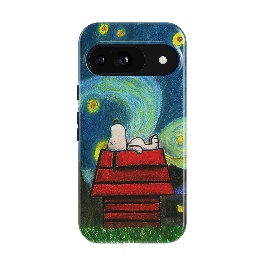 Starry Night Snoopy Google Pixel 9 | 10 Pro Case