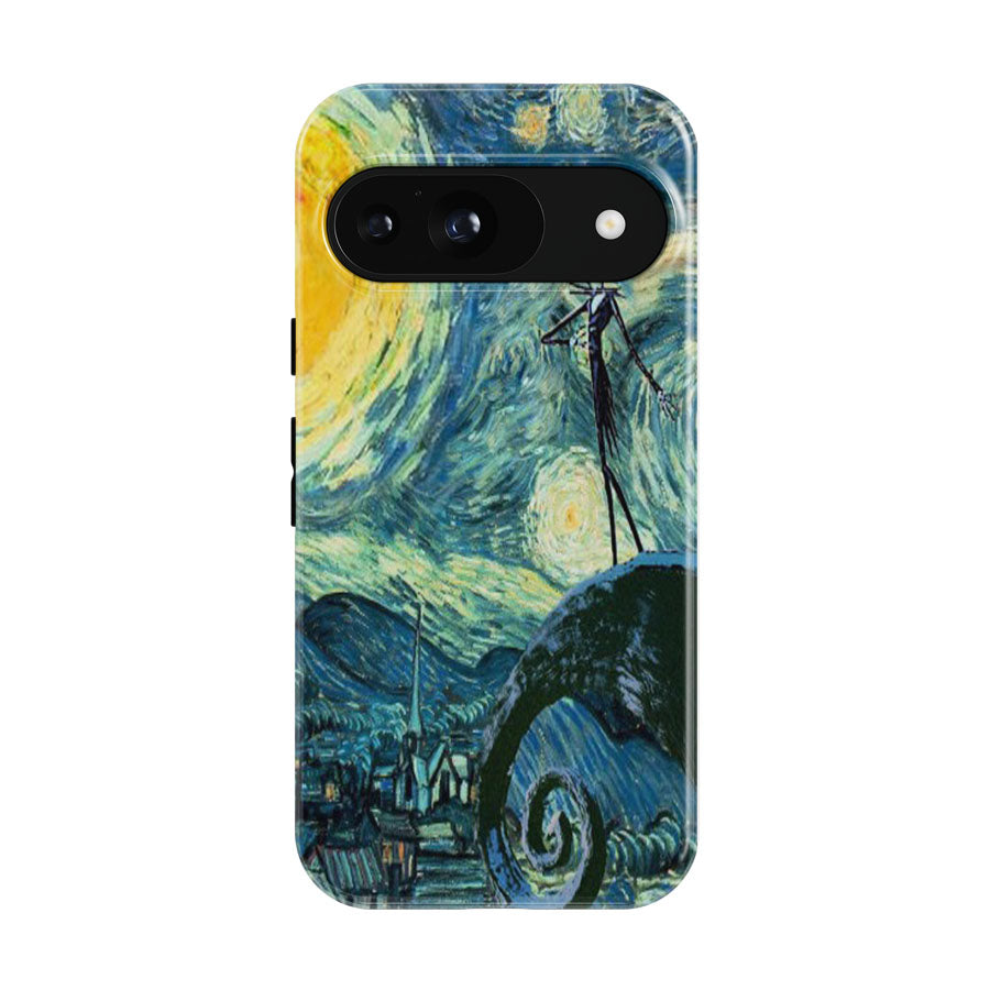 Stary Night Tardis Nightmare Google Pixel 9 | 10 Pro Case