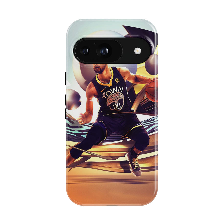 Stephen Curry Dunk Basketball Player Google Pixel 9 | 10 Pro Case