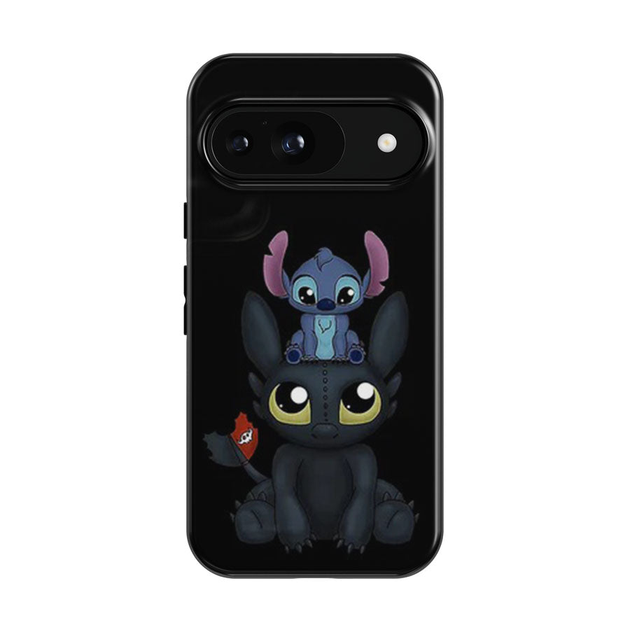 Stitch And Toothless Google Pixel 9 | 10 Pro Case
