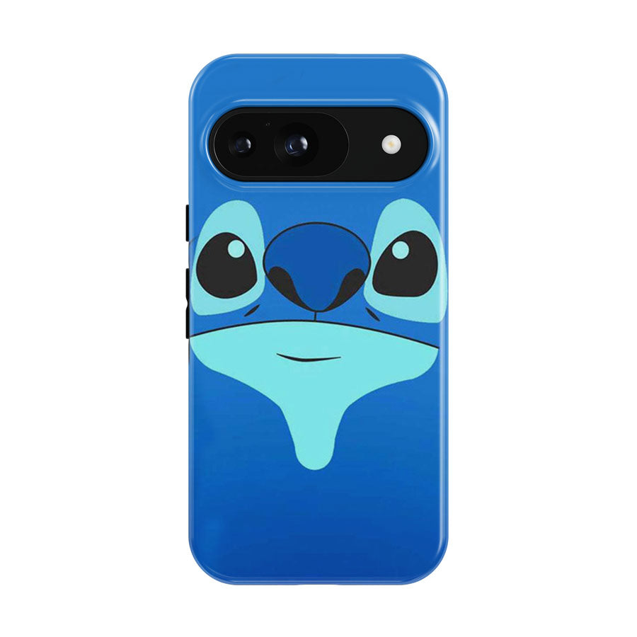 Stitch Blue Face Cute Google Pixel 9 | 10 Pro Case
