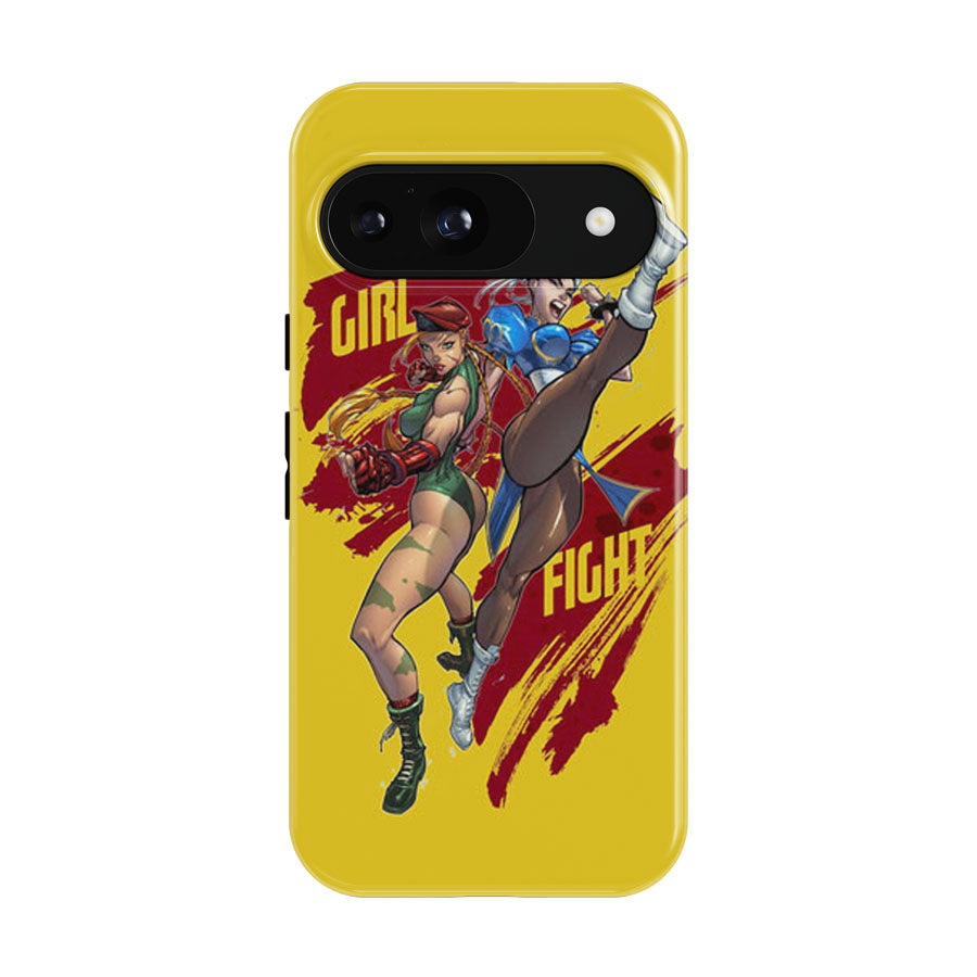 Street Fighter Girl Google Pixel 9 | 10 Pro Case